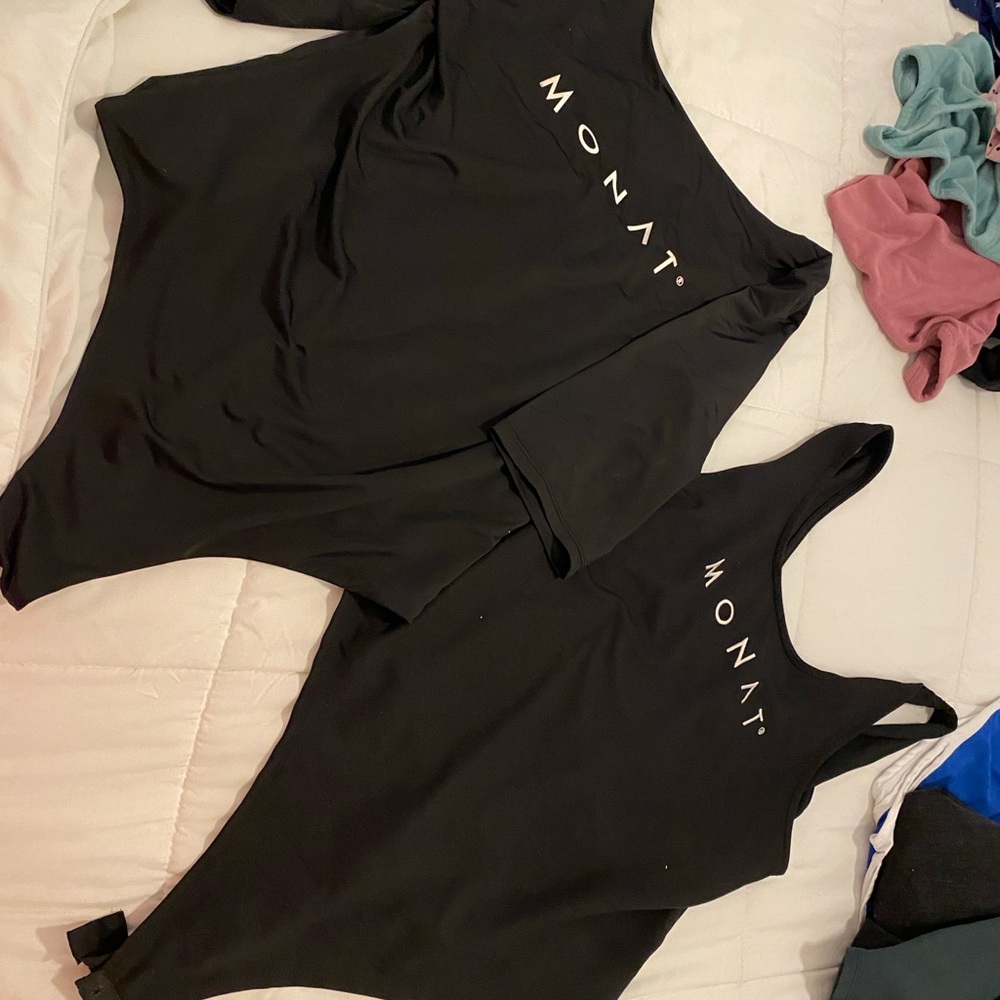 Black Women's Bodysuit Set
